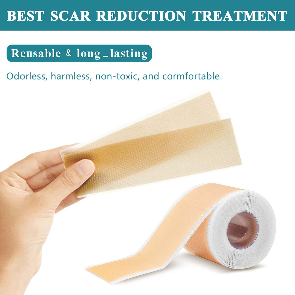 4cm X 150cm シリコン傷跡シート、1ロール自己粘着 - Skincare X Beauty のレビューと価格